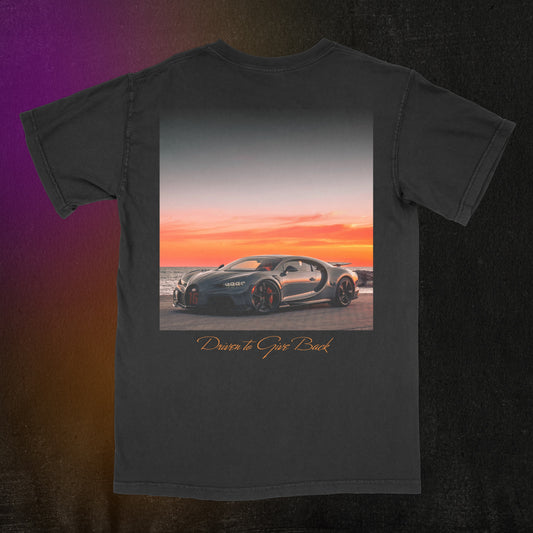 Super Sport Sundown - Black Tee