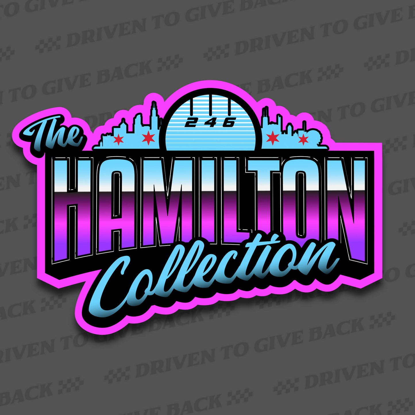 THC Retro Stickers