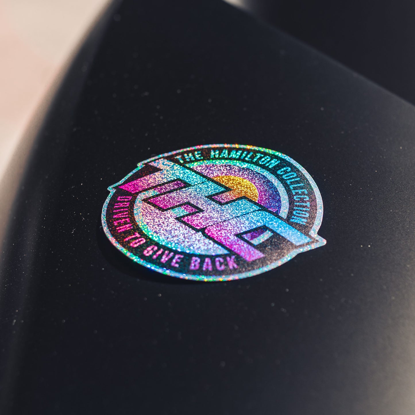 80's Sunset Sticker
