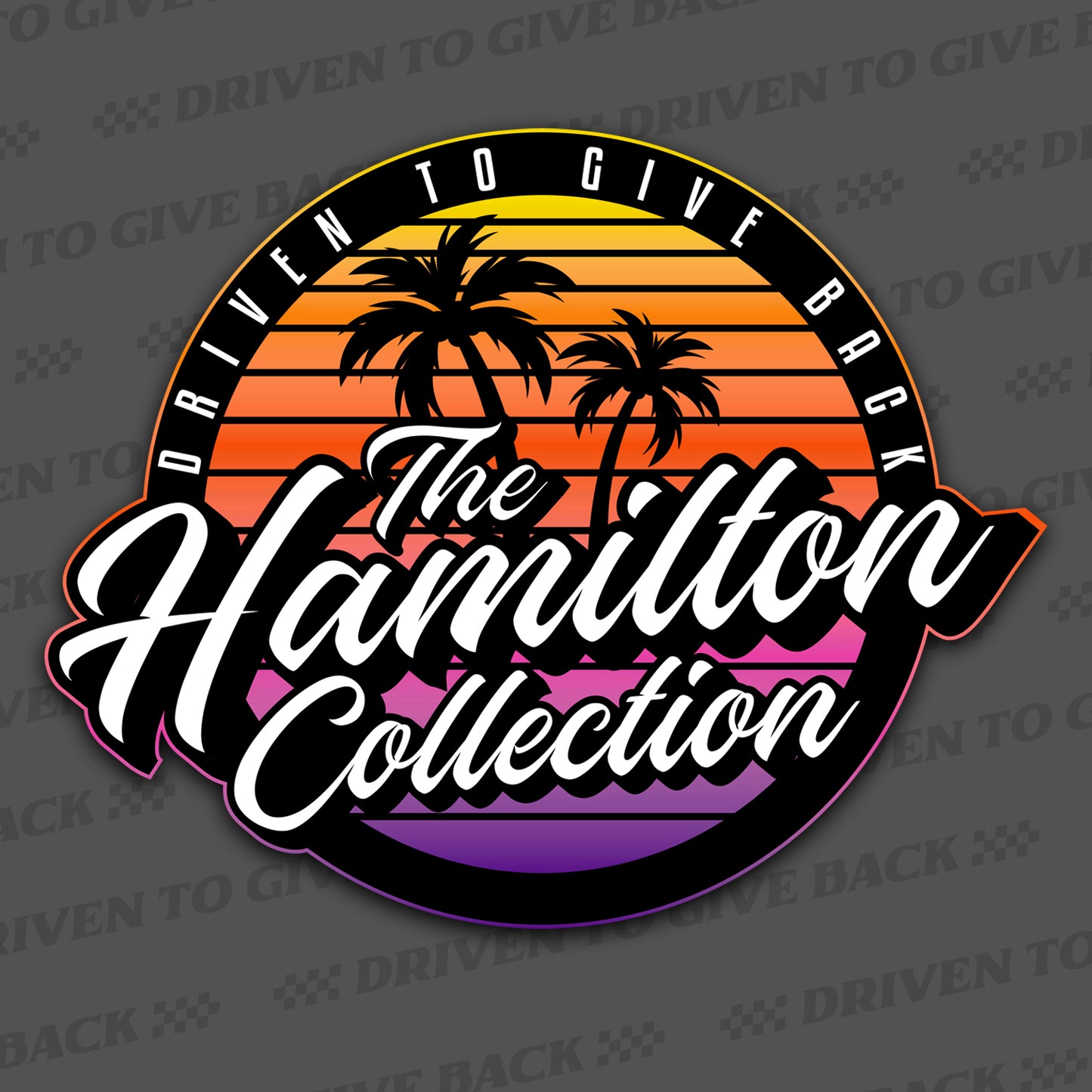 Sunrise in the 80's Sticker