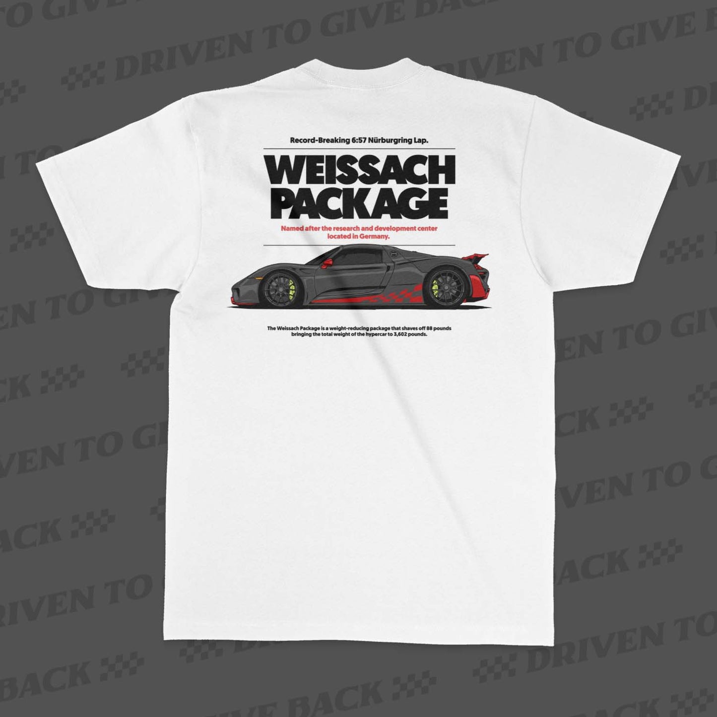 Weissach Package - White T-Shirt