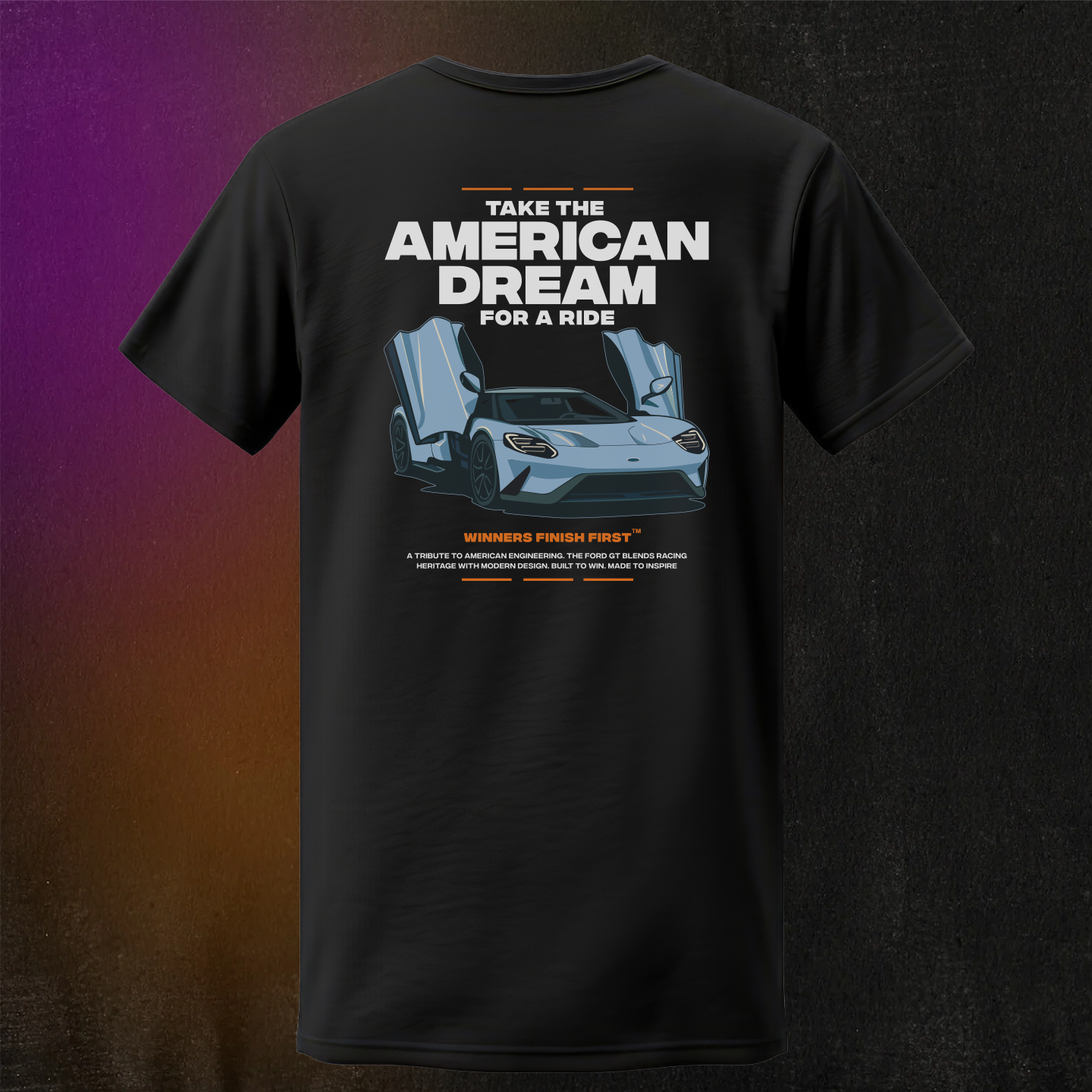 American Dream Tee - Black