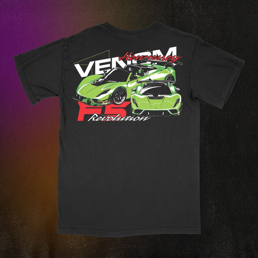 Vintage F5 - Black Tee