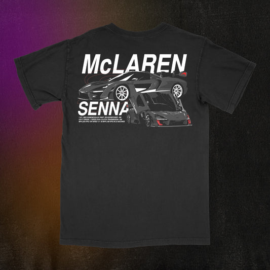 Senna Racing - Black Tee