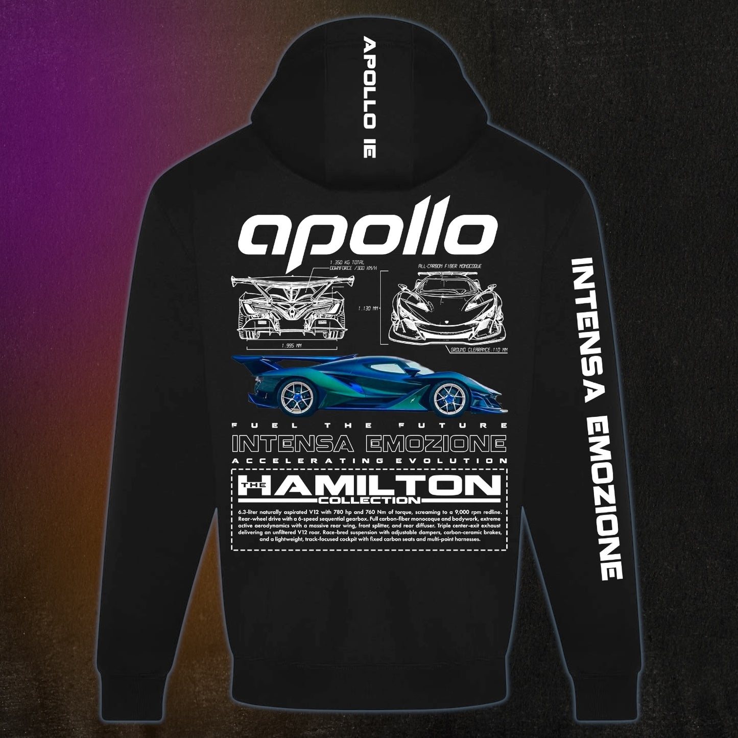 Apollo Schematic Hoodie