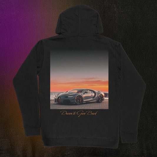 Super Sport Sundown - Black Hoodie