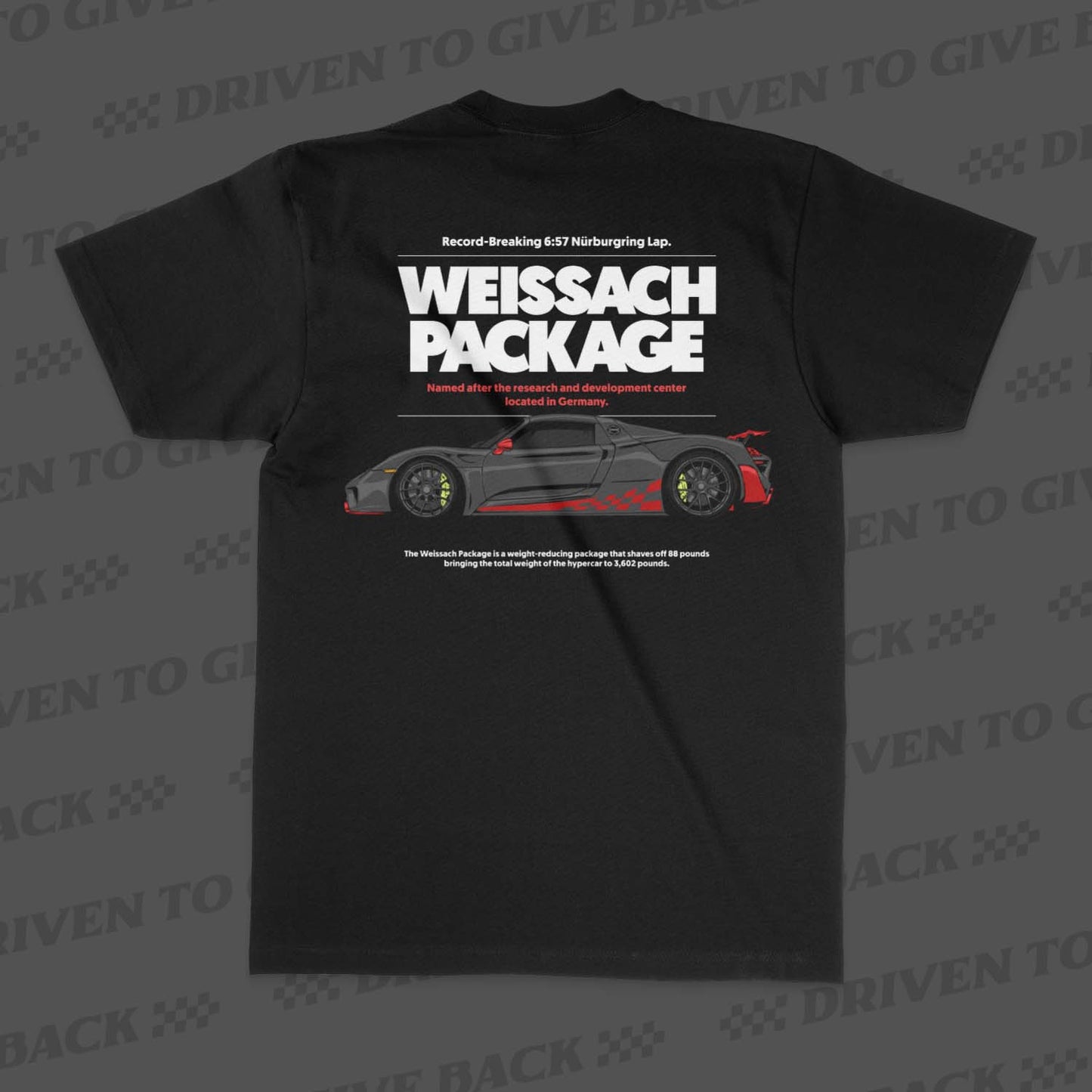 Weissach Package - Black T-Shirt