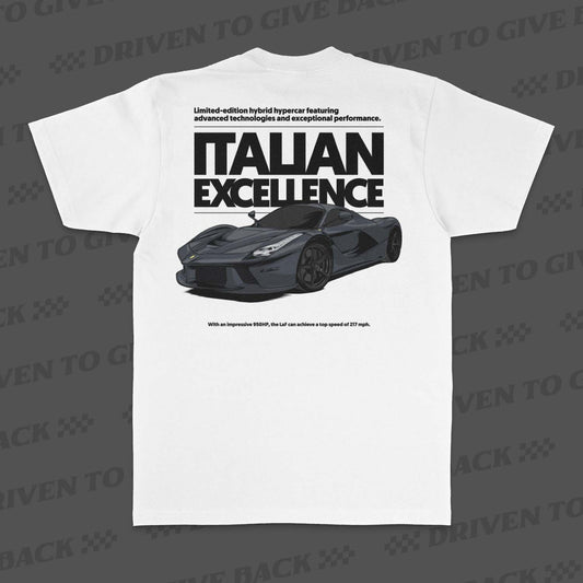 Italian Excellence - White T-Shirt